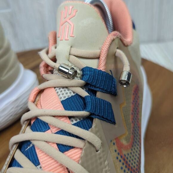 Nike Kyrie Flytrap 5 Crimson Bliss/Hemp/Madder Root/Rattan Shoes Men’s 9 - Picture 8 of 11